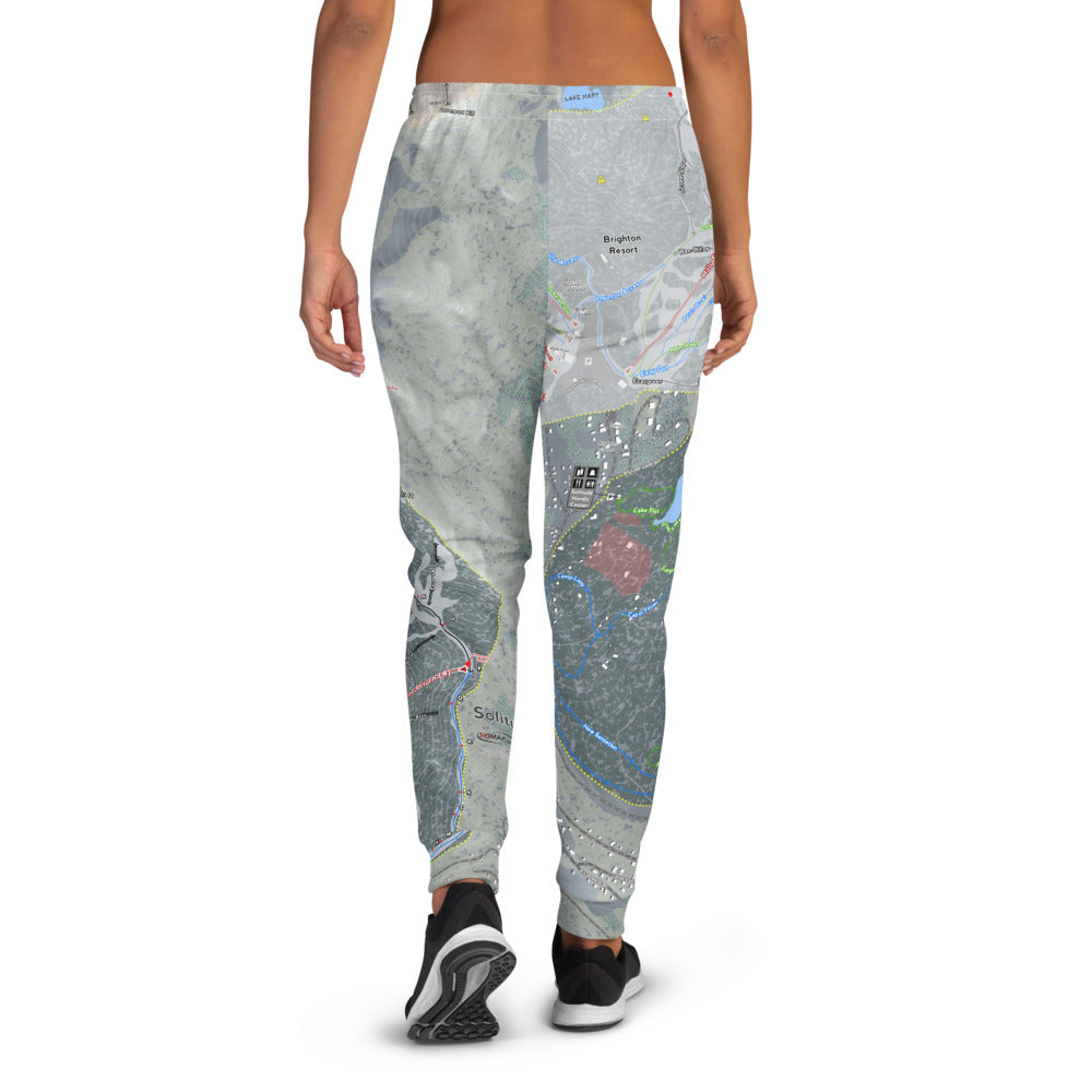 Solitude, Utah Ski Trail Map Women's Mid-Layer - Powderaddicts