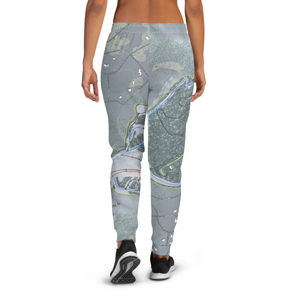 Granby Ranch, Colorado Ski Trail Map Women's Mid-Layer - Powderaddicts