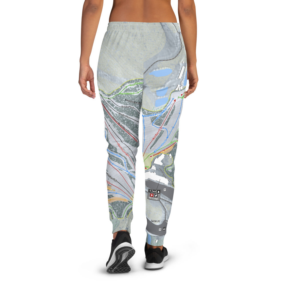 Seven Springs, Pennsylvania Ski Trail Map Women's Mid-Layer - Powderaddicts