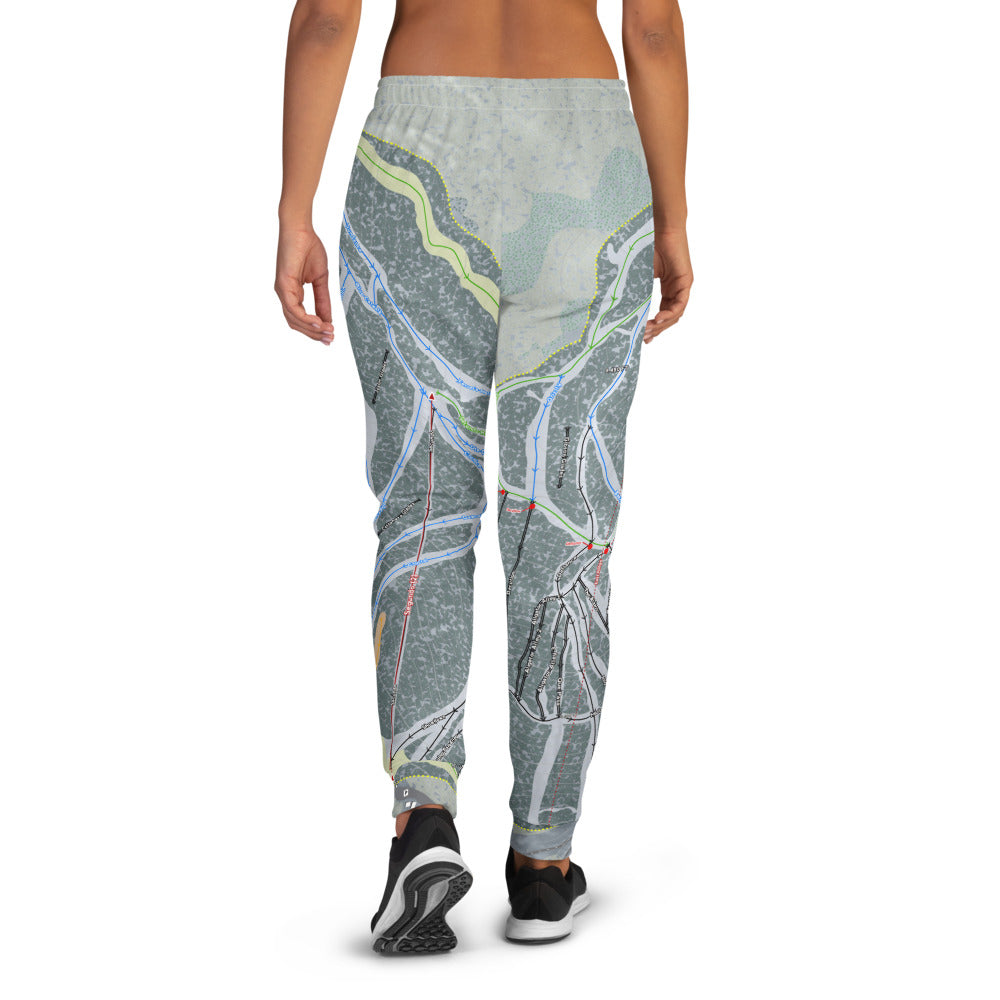 Sunlight, Colorado Ski Trail Map Women's Mid-Layer - Powderaddicts