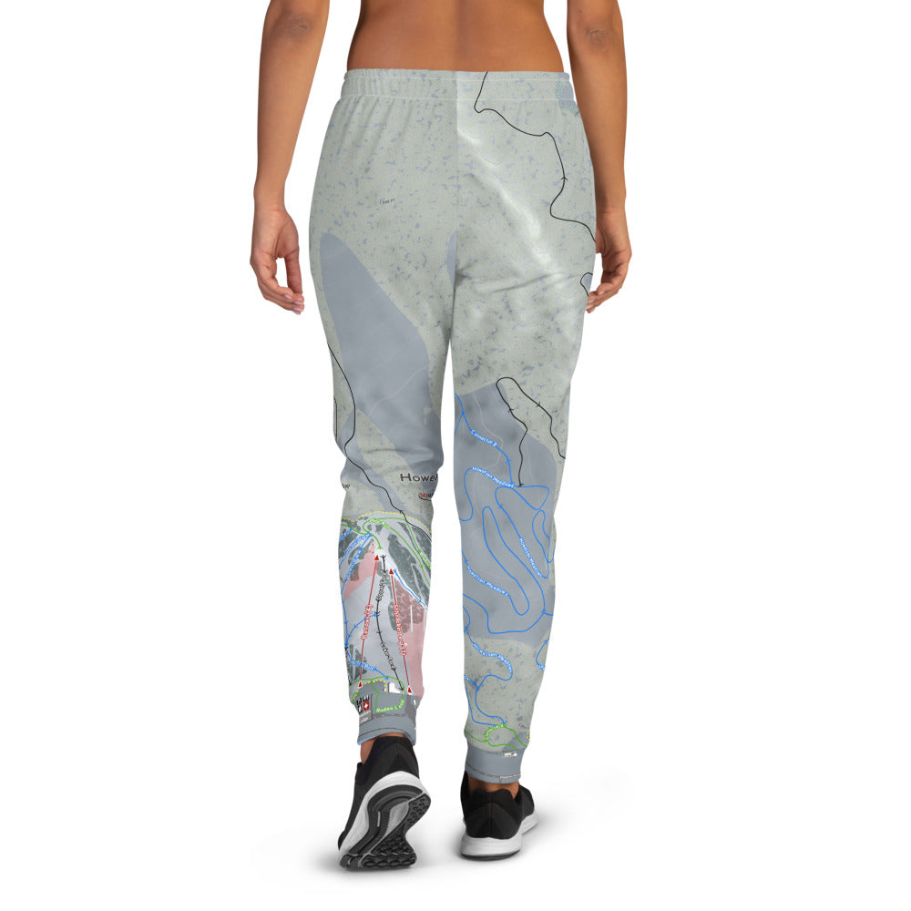 Howelsen Hill, Colorado Ski Trail Map Women's Mid-Layer - Powderaddicts
