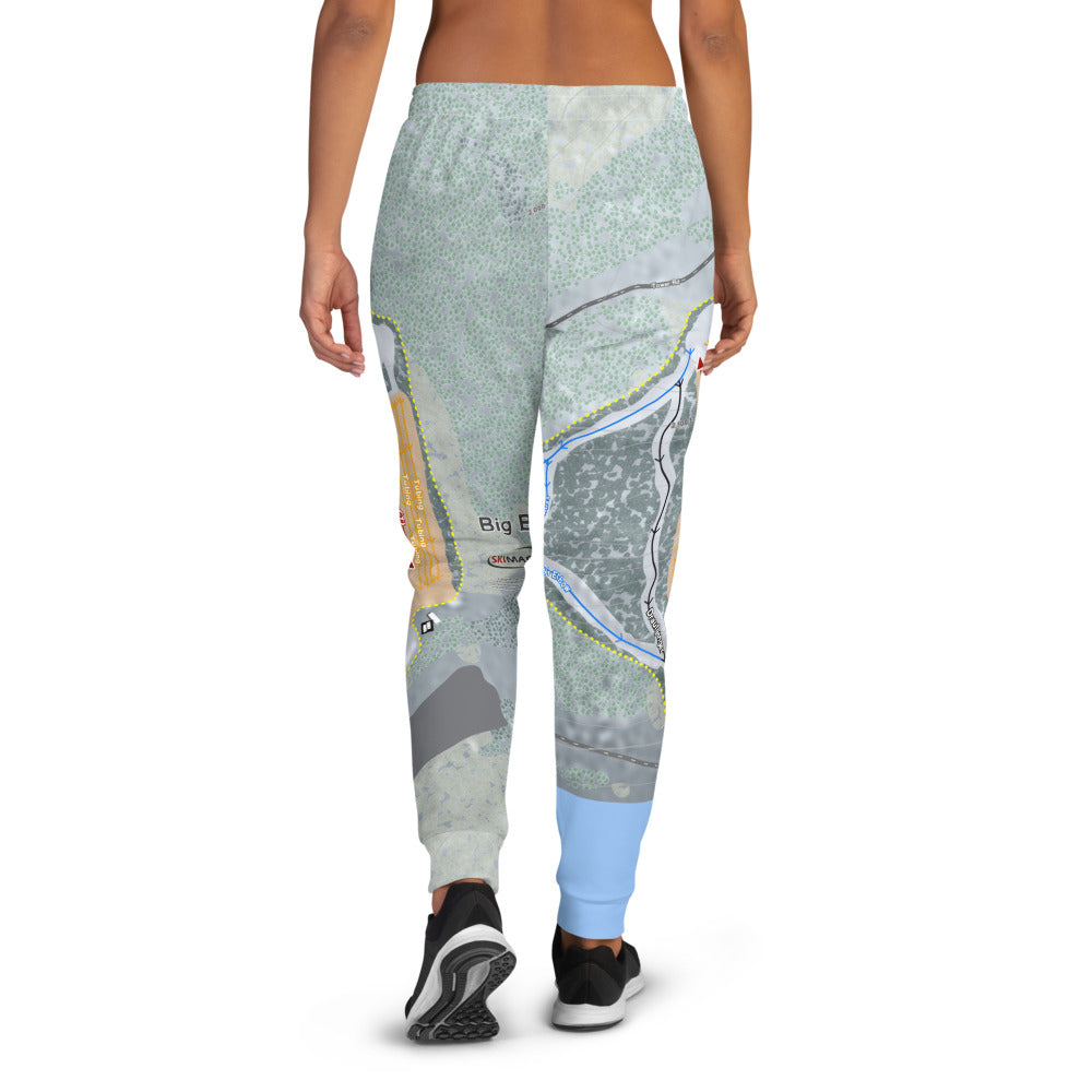 Big Boulder, Pennsylvania Ski Trail Map Women's Mid-Layer - Powderaddicts