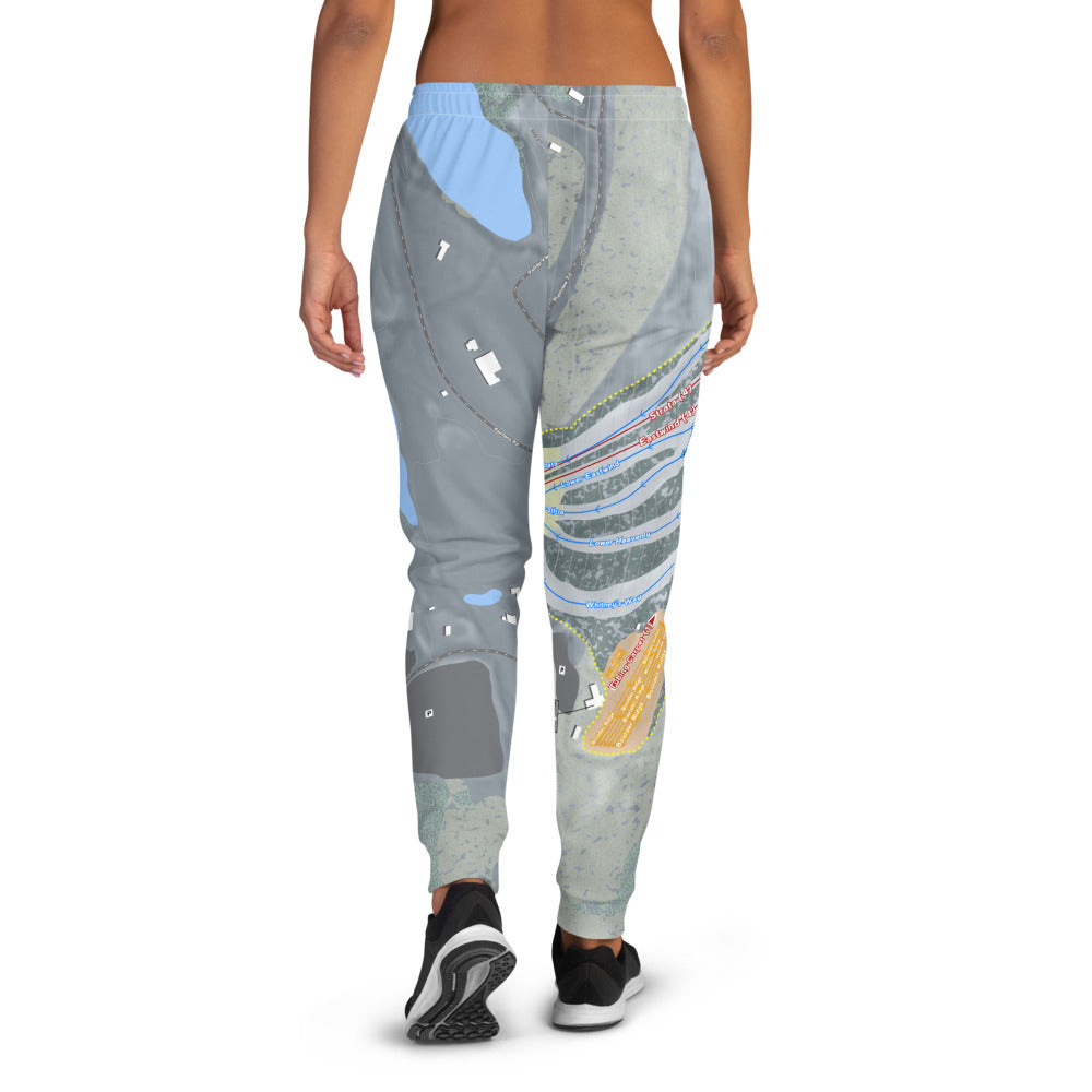 Liberty Mountain, Pennsylvania Ski Trail Map Women's Mid-Layer - Powderaddicts