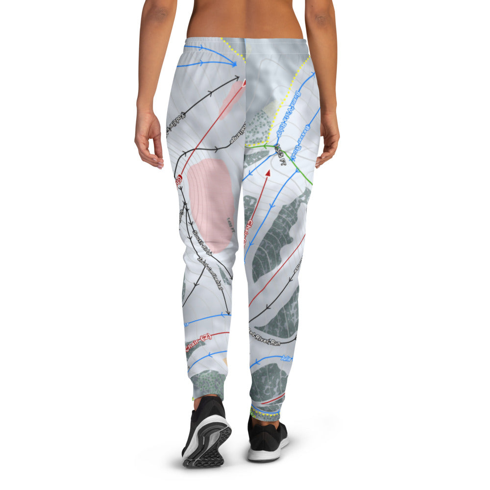 Buena Vista, Minnesota Ski Trail Map Women's Mid-Layer - Powderaddicts