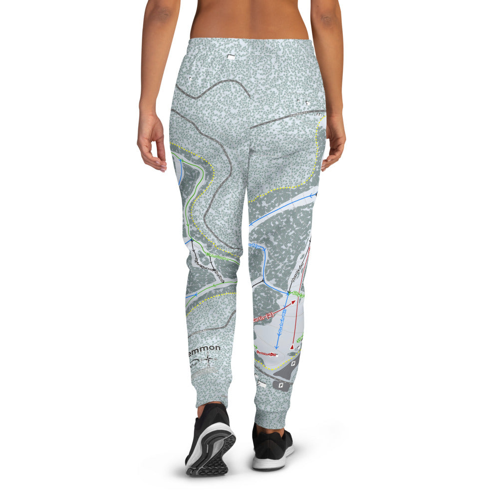 Mt Lemmon, Arizona Ski Trail Map Women's Mid-Layer - Powderaddicts