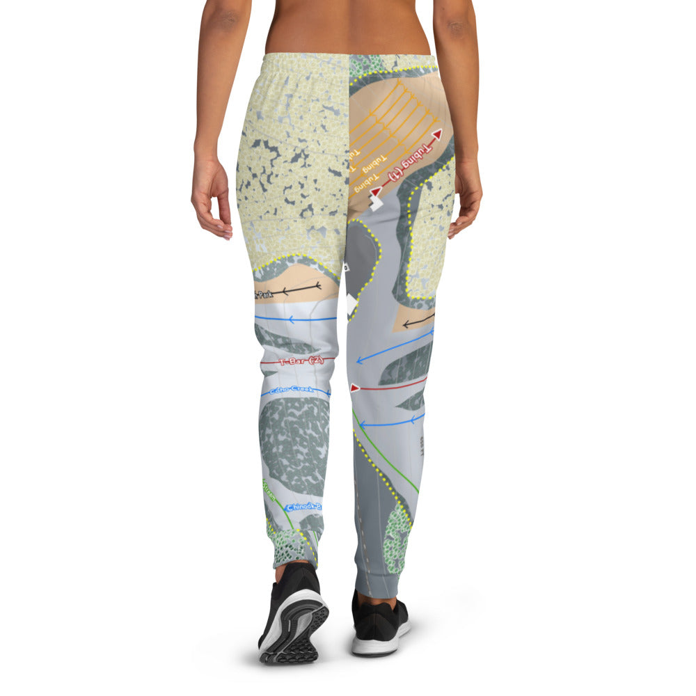 Kewaunee Winter Park, Wisconsin Ski Trail Map Women's Mid-Layer - Powderaddicts