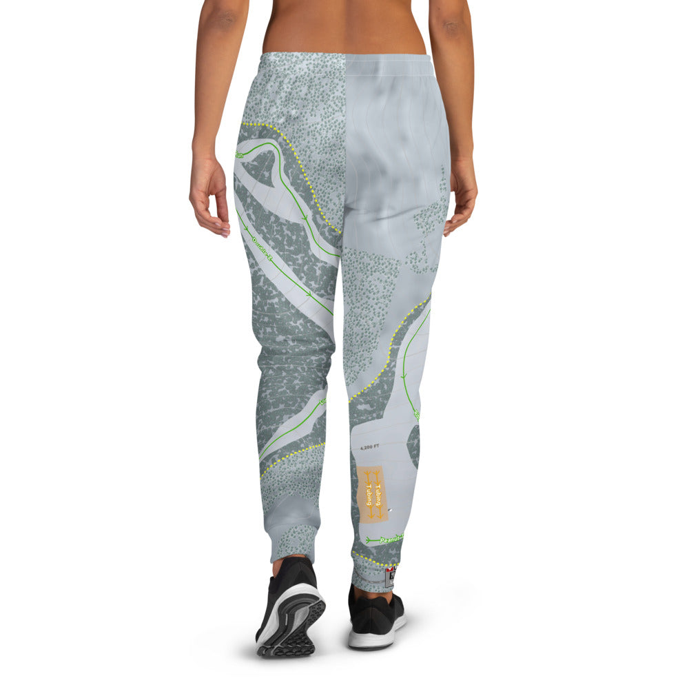 Loup Loup, Washington Ski Trail Map Women's Mid-Layer - Powderaddicts