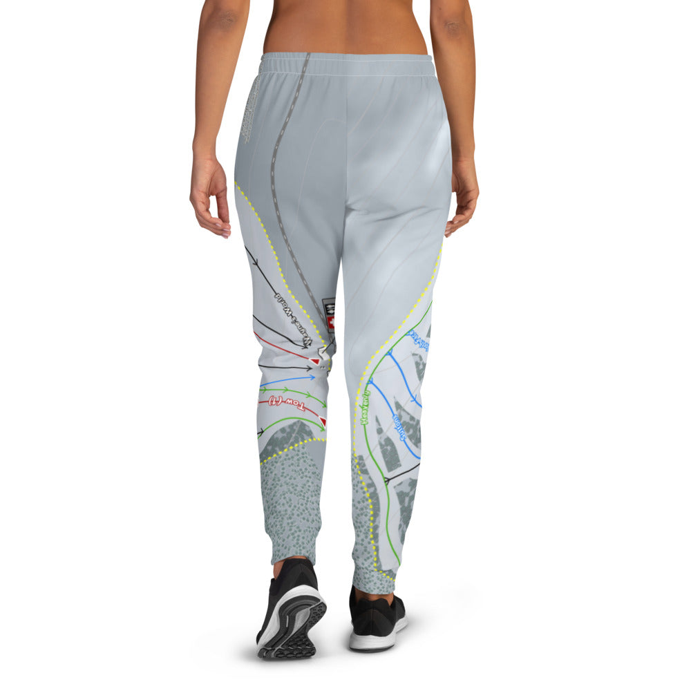 Sitzmark, Washington Ski Trail Map Women's Mid-Layer - Powderaddicts