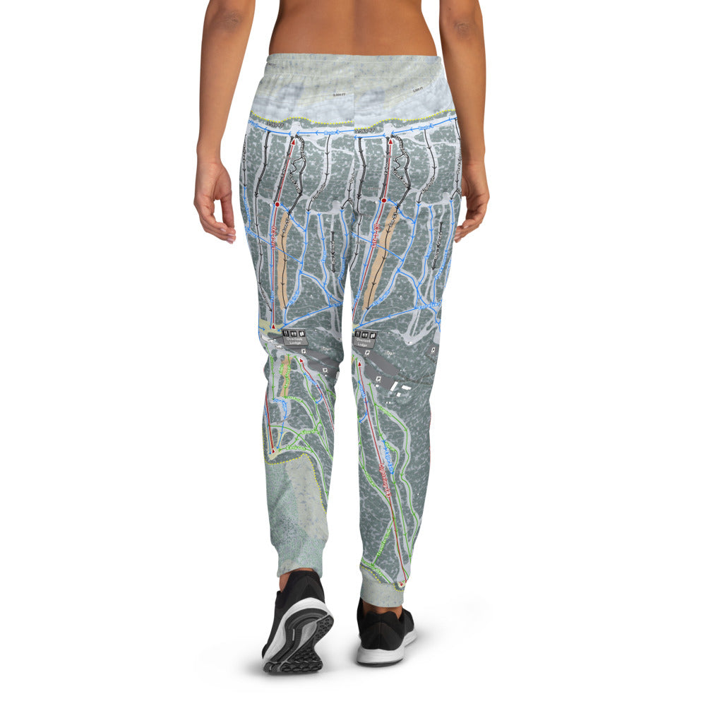 Belleayre, New York Ski Trail Map Women's Mid-Layer - Powderaddicts