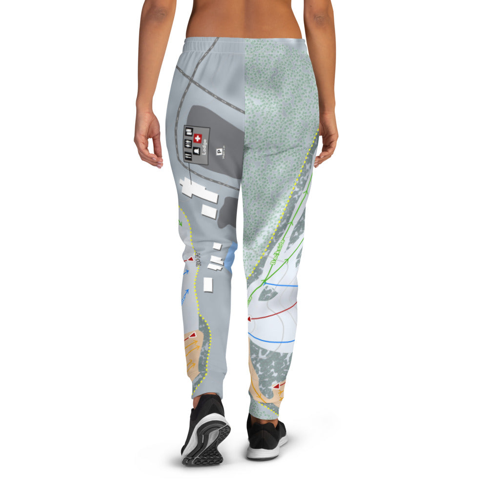 Sleepy Hollow Sports Park, Iowa Ski Trail Map Women's Mid-Layer - Powderaddicts