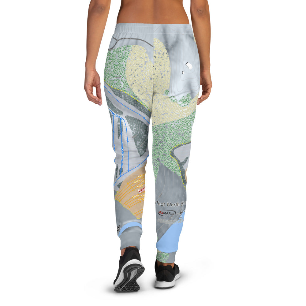 Perfect North Slopes, Indiana Ski Trail Map Women's Mid-Layer - Powderaddicts