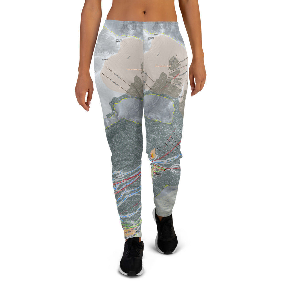 Keystone, Colorado Ski Trail Map Women&#39;s Mid-Layer - Powderaddicts