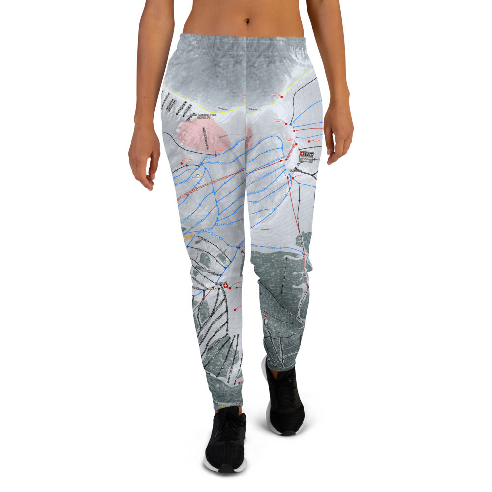 Arapahoe Basin, Colorado Ski Trail Map Women's Mid-Layer
