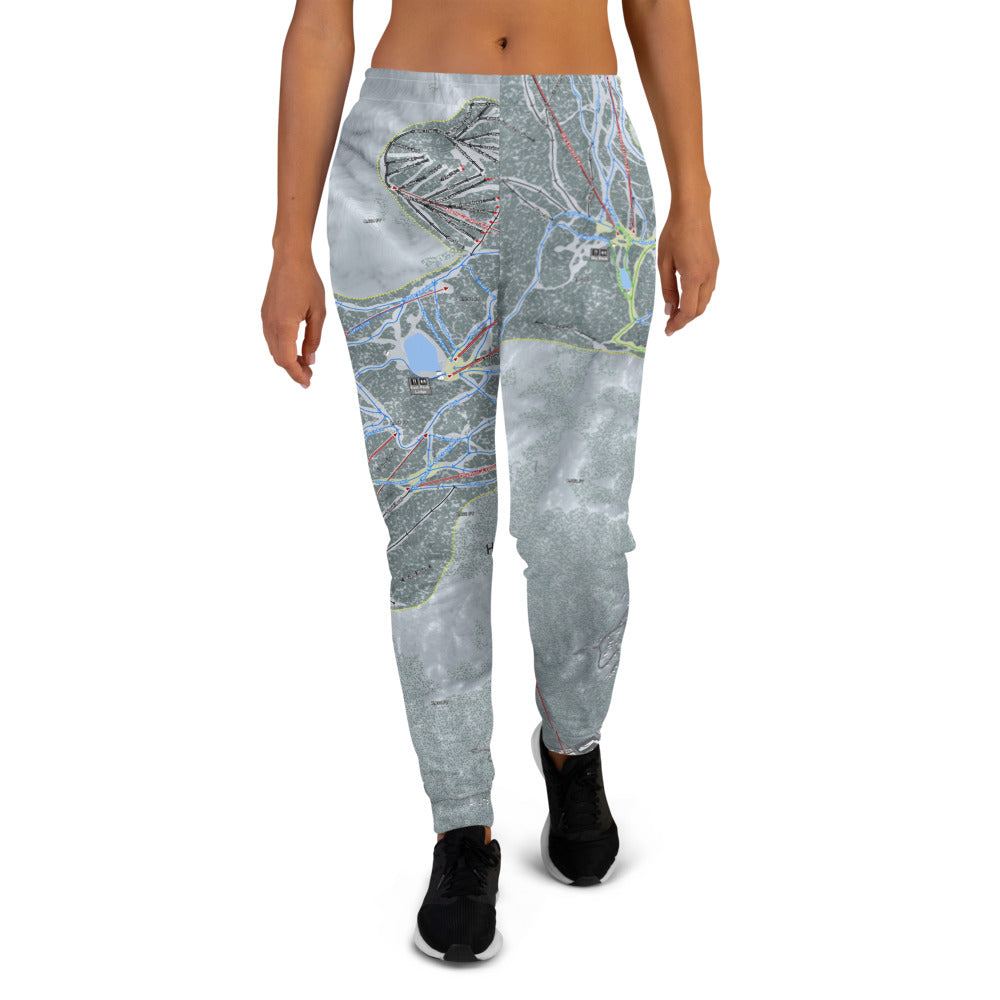 Heavenly, Nevada Ski Trail Map Women&#39;s Mid-Layer - Powderaddicts