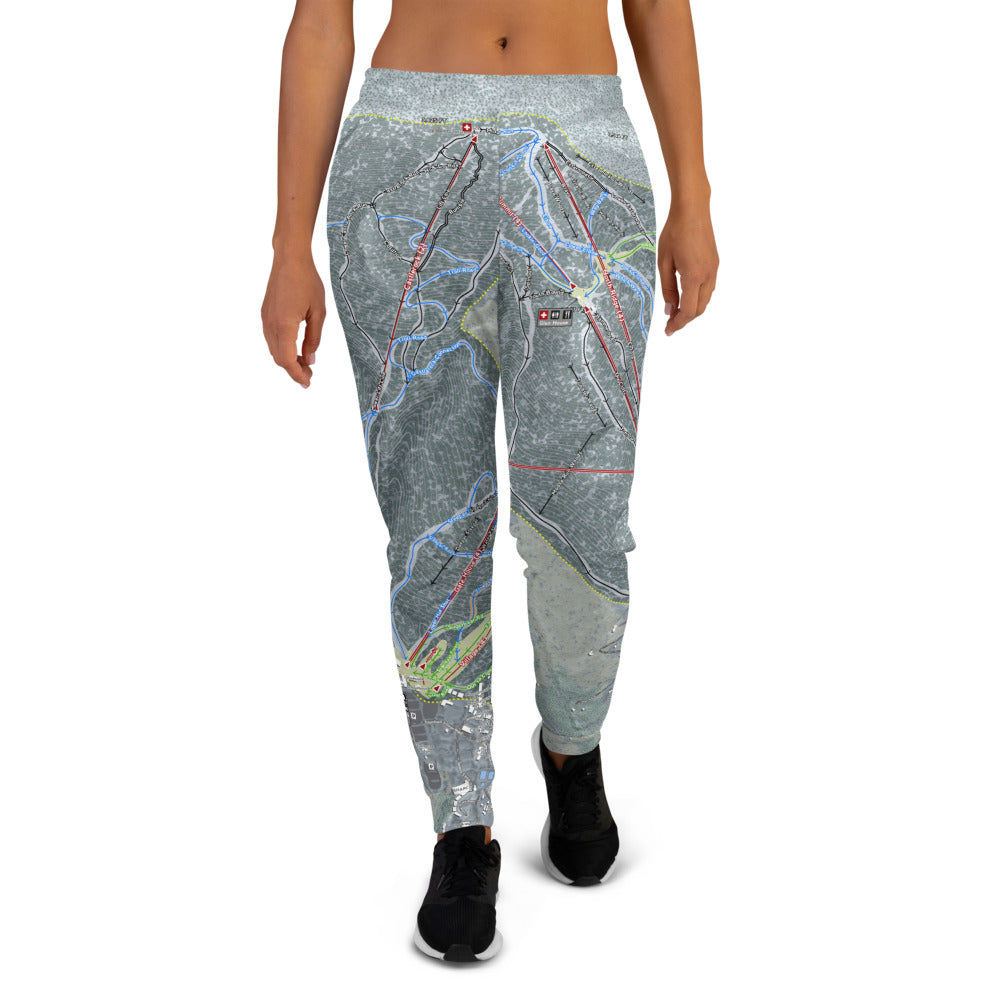 Sugarbush, Vermont Ski Trail Map Women&#39;s Mid-Layer - Powderaddicts