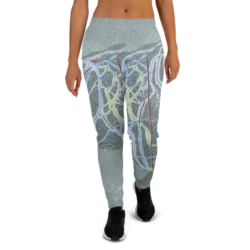 Eldora, Colorado Ski Trail Map Women&#39;s Mid-Layer - Powderaddicts