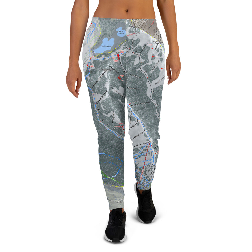 Solitude, Utah Ski Trail Map Women's Mid-Layer - Powderaddicts