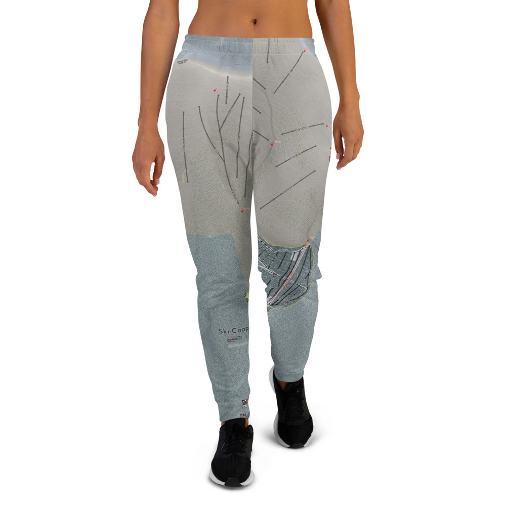 SkiCooper, Colorado Ski Trail Map Women's Mid-Layer - Powderaddicts