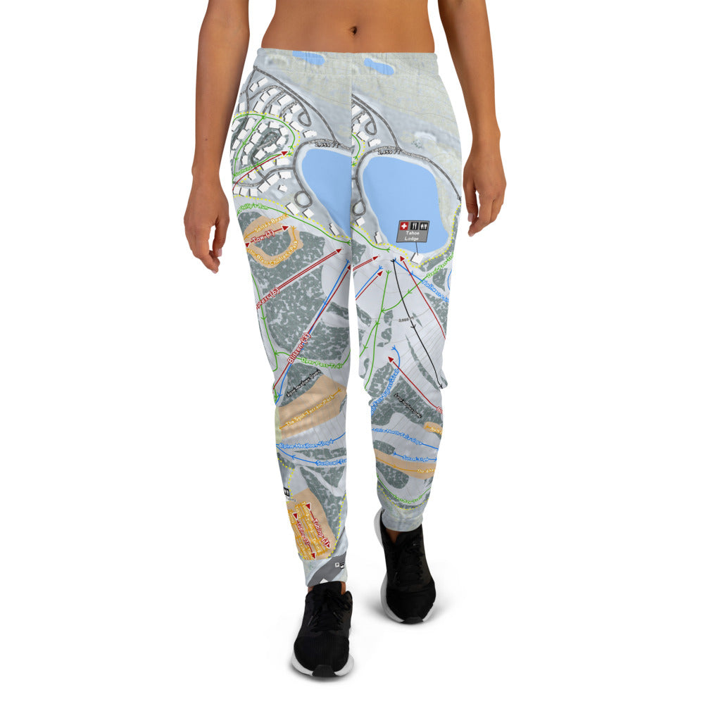 Seven Springs, Pennsylvania Ski Trail Map Women's Mid-Layer