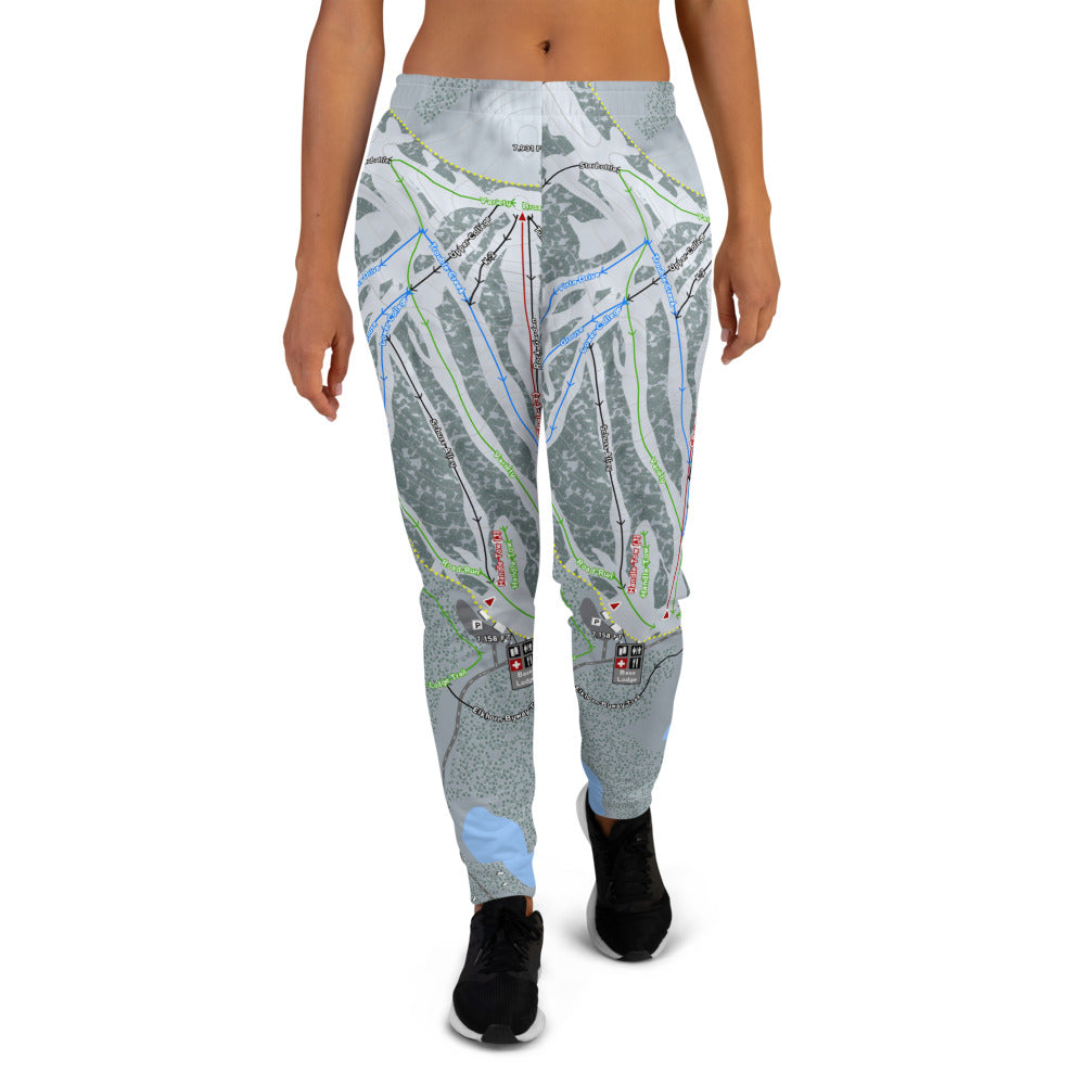 Anthony Lakes, Oregon Ski Trail Map Women's Mid-Layer - Powderaddicts