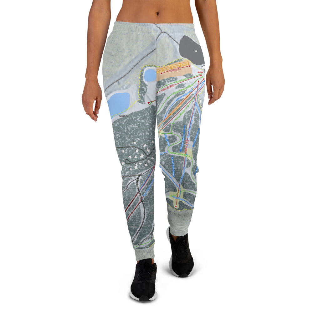 Blue Knob, Pennsylvania Ski Trail Map Women's Mid-Layer - Powderaddicts