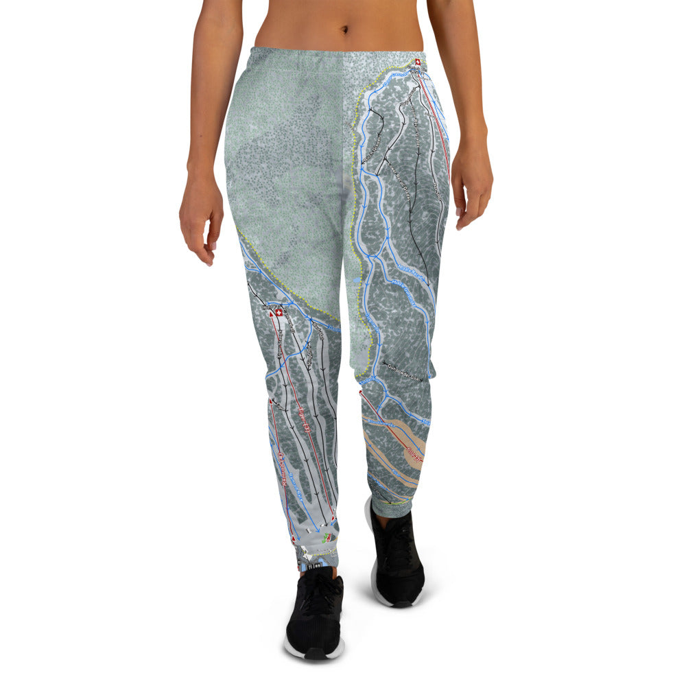 Gunstock Mountain, New Hampshire Ski Trail Map Women's Mid-Layer