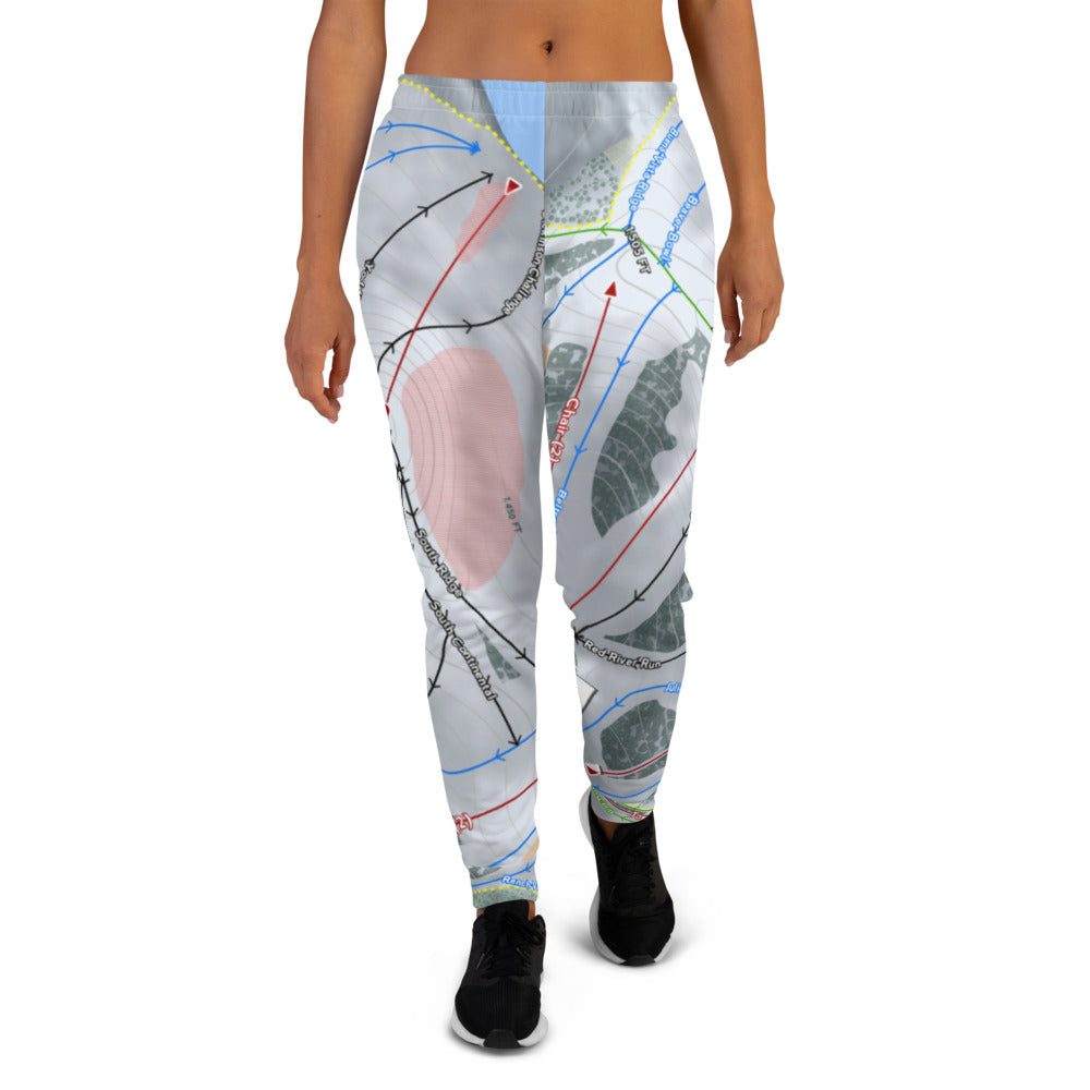 Buena Vista, Minnesota Ski Trail Map Women's Mid-Layer
