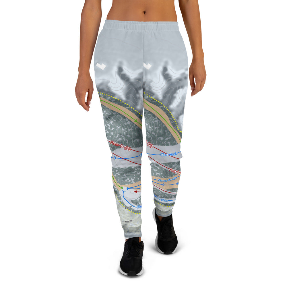 Mount Kato, Minnesota Ski Trail Map Women's Mid-Layer - Powderaddicts