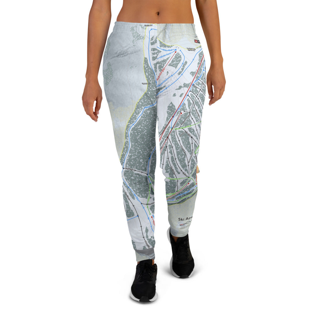 Ski Apache, New Mexico Ski Trail Map Women's Mid-Layer