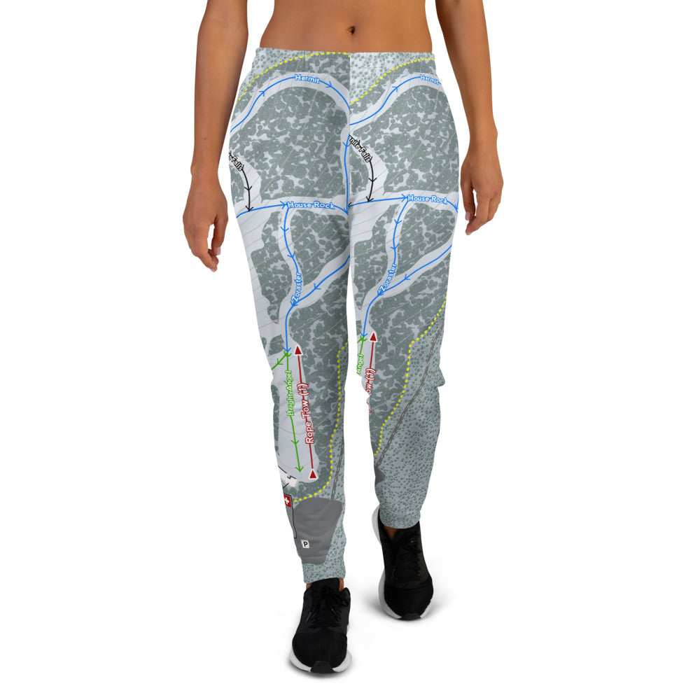 Elk Ridge, Arizona Ski Trail Map Women's Mid-Layer - Powderaddicts