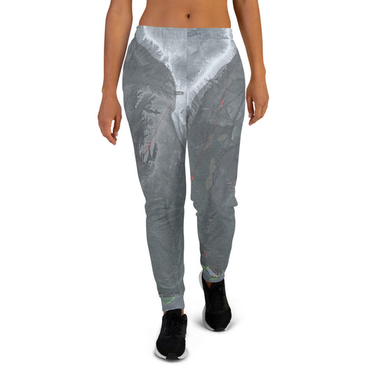 Kendall Mtn, Colorado Ski Trail Map Women's Mid-Layer - Powderaddicts