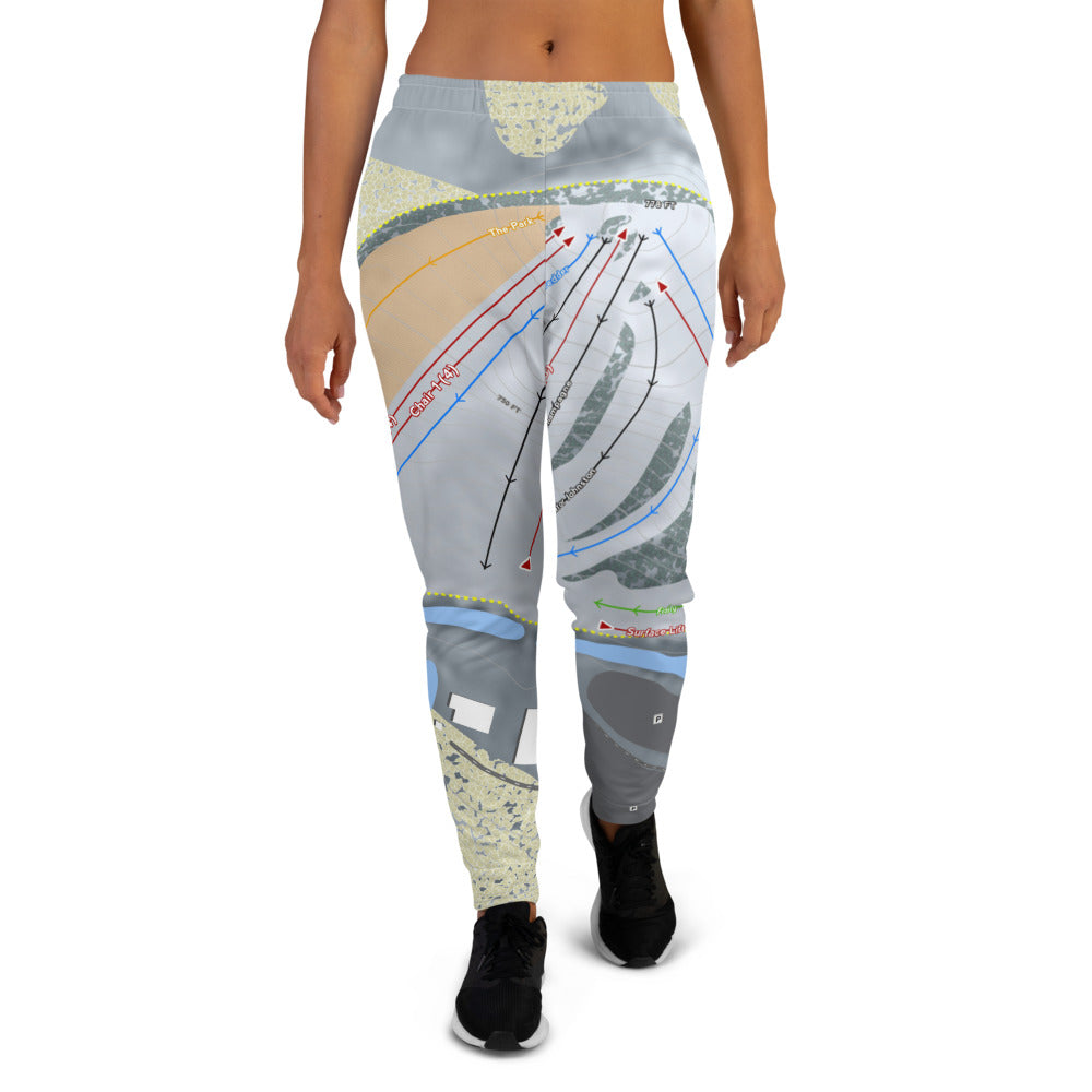 Brandywine, Ohio Ski Trail Map Women's Mid-Layer