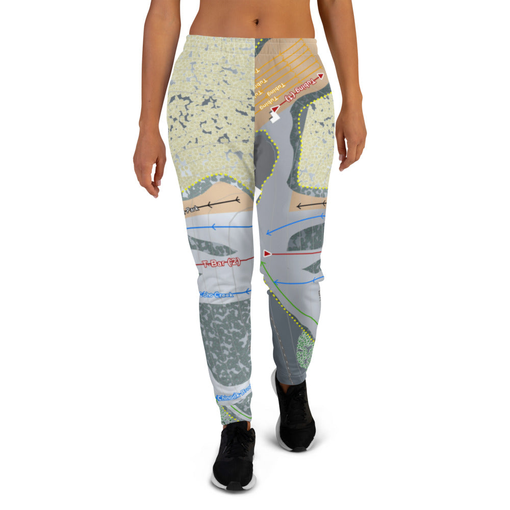 Kewaunee Winter Park, Wisconsin Ski Trail Map Women's Mid-Layer - Powderaddicts