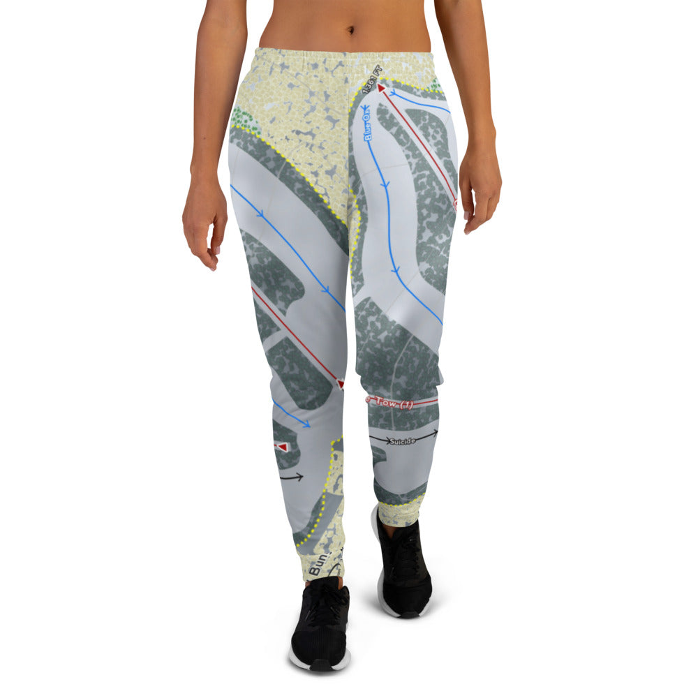 Paul Bunyan, Wisconsin Ski Trail Map Women's Mid-Layer