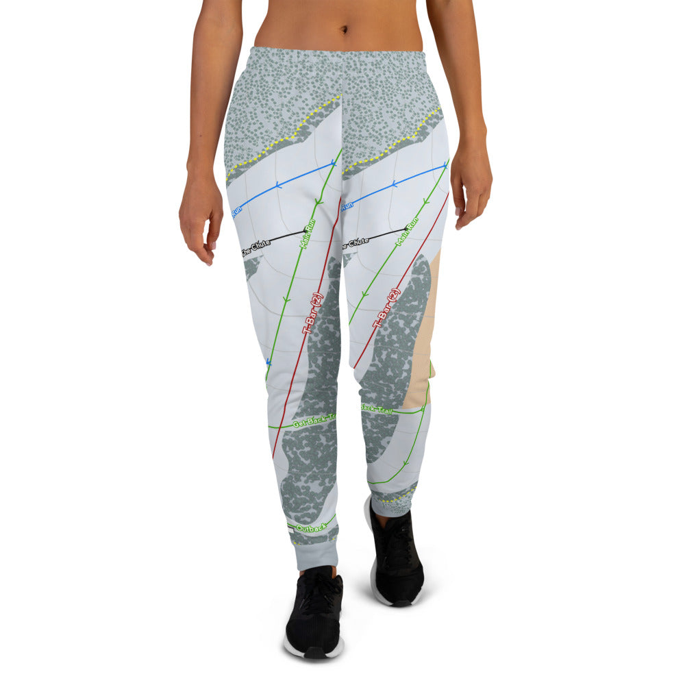Little Ski Hill, Idaho Ski Trail Map Women's Mid-Layer