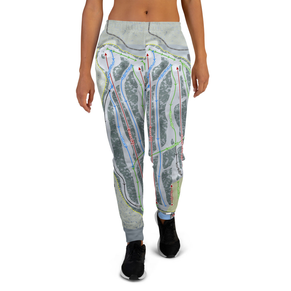 Yawgoo Valley, Rhode Island Ski Trail Map Women's Mid-Layer