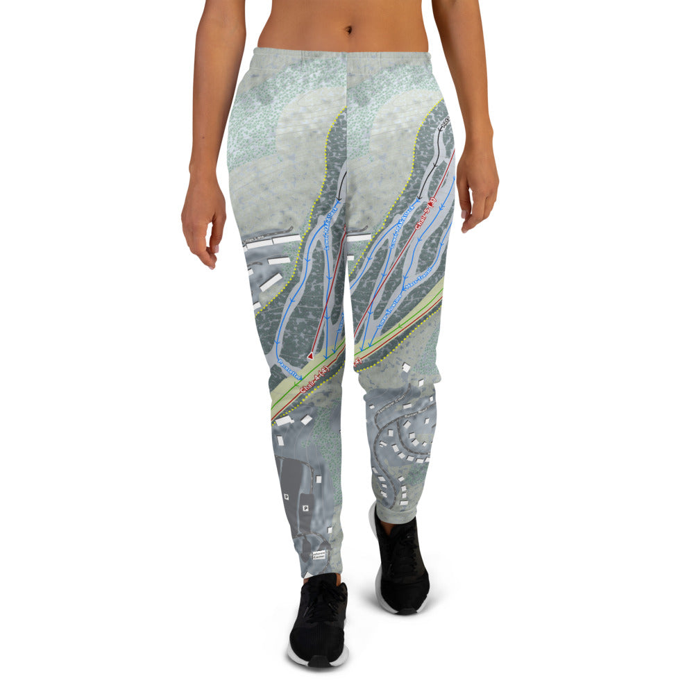 Massanutten, Virginia Ski Trail Map Women's Mid-Layer