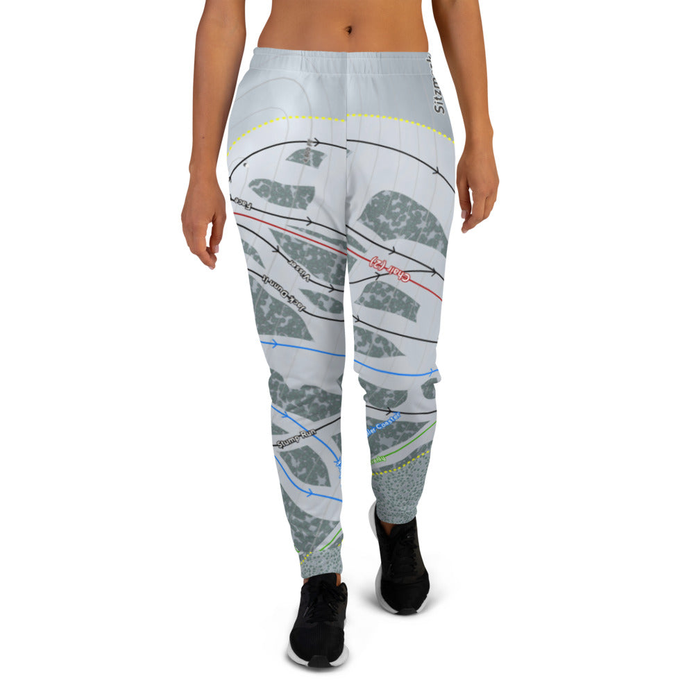 Sitzmark, Washington Ski Trail Map Women's Mid-Layer