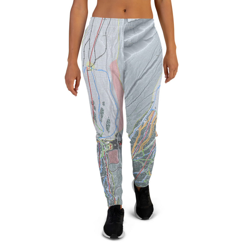 Timberline, Oregon Ski Trail Map Women's Mid-Layer - Powderaddicts