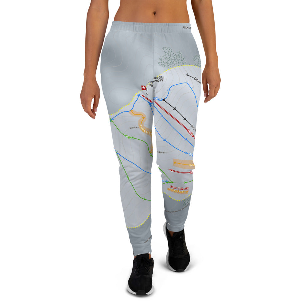 Sun Valley Dollar Mountain, Idaho Ski Trail Map Women's Mid-Layer