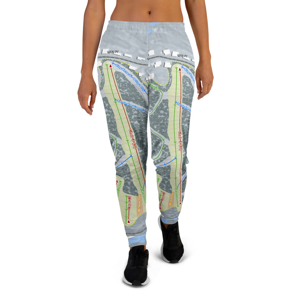 Peek'n Peak, New York Ski Trail Map Women's Mid-Layer