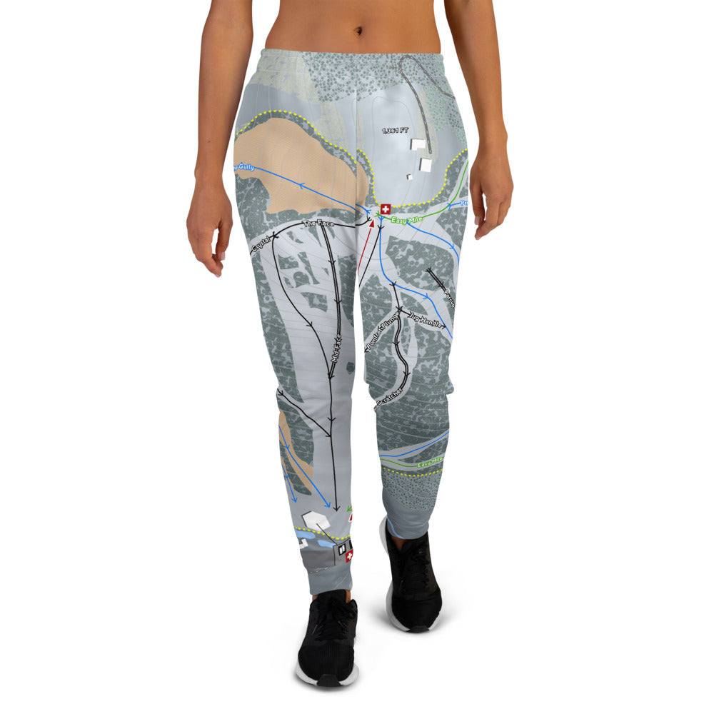 Suicide Six, Vermont Ski Trail Map Women's Mid-Layer - Powderaddicts