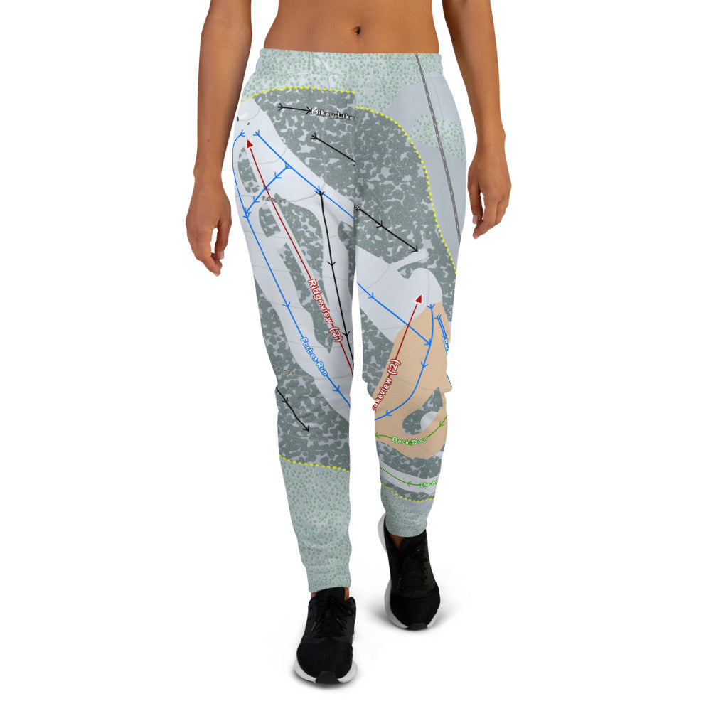 Alta Sierra, California Ski Trail Map Women's Mid-Layer