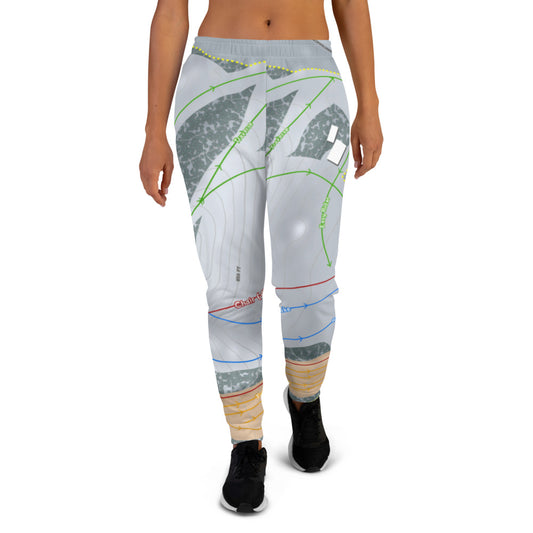 Sleepy Hollow Sports Park, Iowa Ski Trail Map Women's Mid-Layer - Powderaddicts