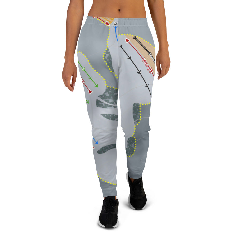 Villa Olivia, Illinois Ski Trail Map Women's Mid-Layer