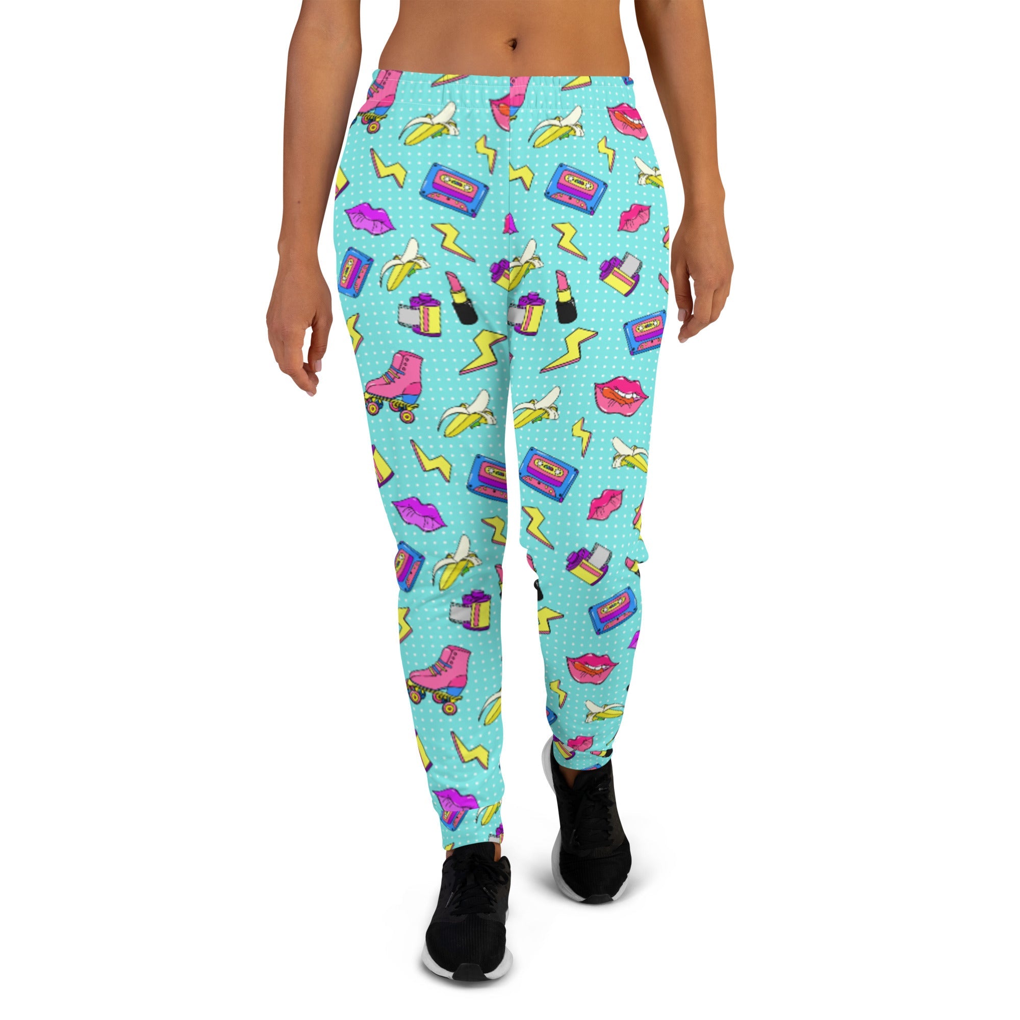 90's Collage Womens Base Layers - Powderaddicts