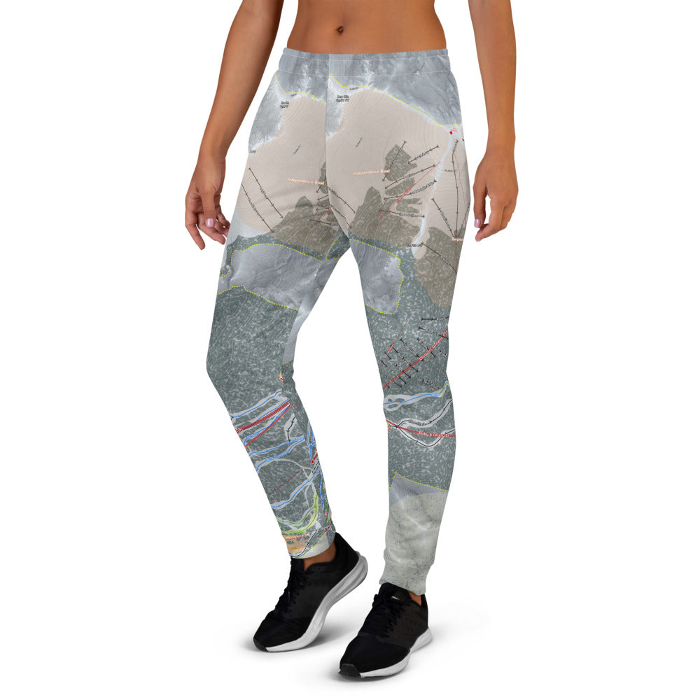 Keystone, Colorado Ski Trail Map Women&#39;s Mid-Layer - Powderaddicts