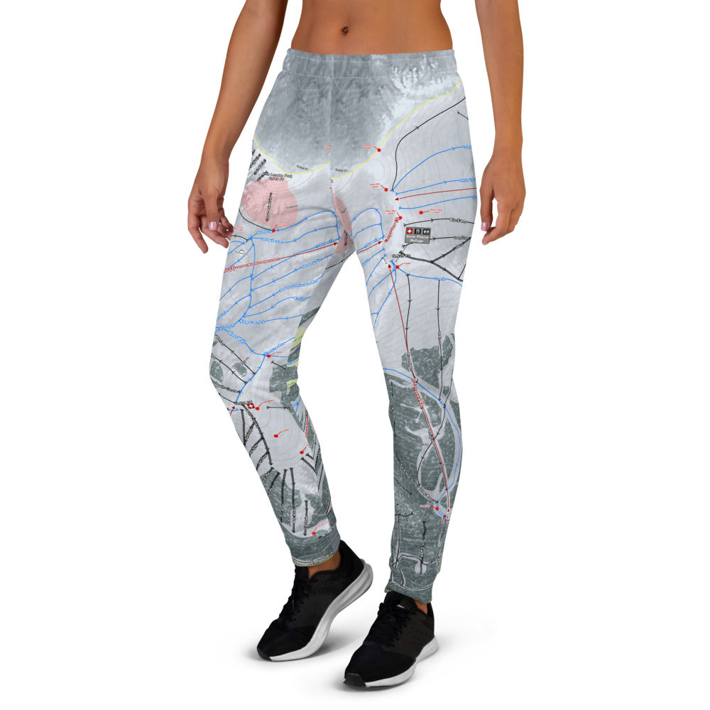 Arapahoe Basin, Colorado Ski Trail Map Women's Mid-Layer - Powderaddicts