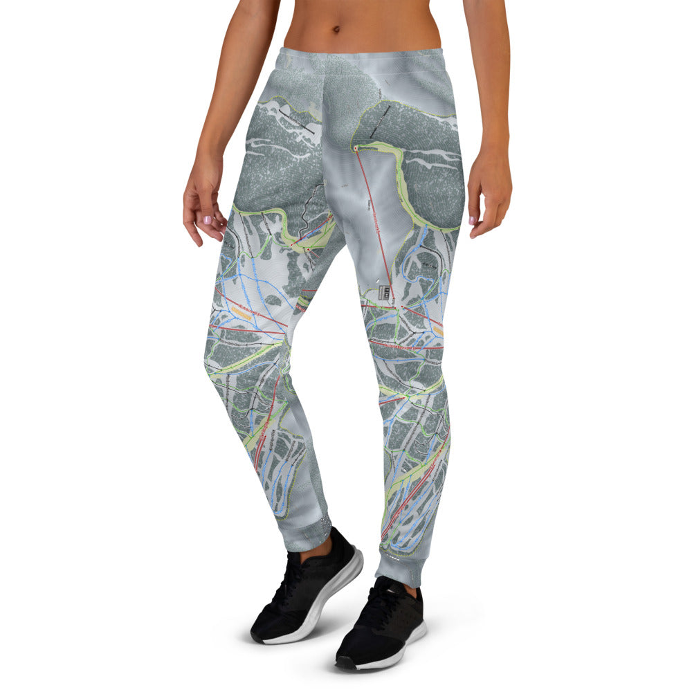 Sun Valley, Idaho Ski Trail Map Women&#39;s Mid-Layer - Powderaddicts