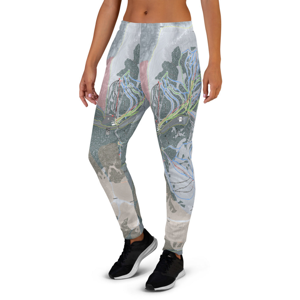 Loveland, Colorado Ski Trail Map Women&#39;s Mid-Layer - Powderaddicts